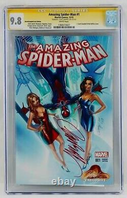 Amazing Spider-man #1 Cgc 9.8 Série Signature J. Scott Campbell.com Clé Ss Asm