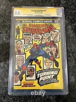 Amazing Spider-man #121 Décès De Gwen Stacy Cgc 3.5 Stan Lee Signature Series