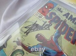 Amazing Spider-man #20 Cgc 9.0 Ss Signature Series-stan Lee-1er Scorpion 1 Sur 5