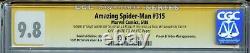 Amazing Spider-man 315 Cgc 9.8 Ss X3 Stan Lee Michelinie Todd Mcfarlane Venin