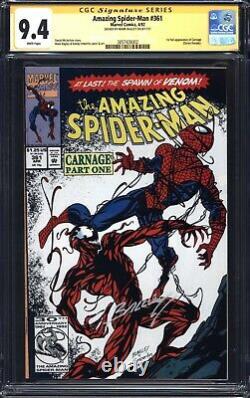 Amazing Spider-man # 361 Nm Cgc 9,4 362 363 (9.8) Set Ss Bagley Signature Series