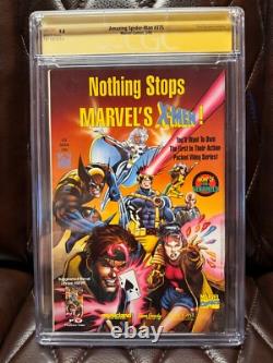 Amazing Spider-man #375 Cgc Ss 9.8 Signé Par Bagley 1993