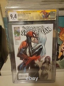 Amazing Spider-man #606 J Scott Campbell Couverture Cgc 9.4 Série De Signatures