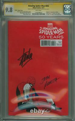 Amazing Spider-man #692 Série Signature Cgc 9.8 Des Années 1970 Signée Stan Lee Romita Sr