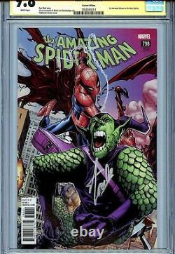 Amazing Spider-man 798 Cgc 9.8 Ss Ramos Cover Stan Lee 1st Red Goblin Anti-venom