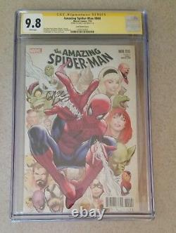 Amazing Spider-man #800 Cgc Ss Signature Series 9.8 Variante Greg Land