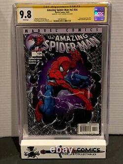 Amazing Spider-man # V2 # 34 Cgc 9.8 Série Signature J Scott Campbell Gc-6