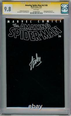 Amazing Spider-man V2 #36 Cgc 9.8 Signature Series Stan Lee 9/11 Wtc Marvel