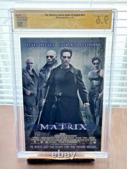 Aperçu de la bande dessinée Matrix CGC SS 9,6 Sienkiewicz & Darrow, signé 2 fois + avec remarque