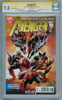 Avengers #1 La Con Variante Cgc 9,8 Série Signature Signée Stan Lee John Romita