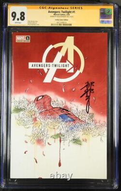 Avengers Twilight #1 Signé Peach Momoko Megacon 2024 CGC 9.8 Série de Signature