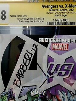 Avengers Vs X-men #1 Cgc Signature Series 9.8 Hastings Variante