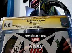 Avengers Vs X-men #12 Cgc Signature Series 9.8 Hastings Variante