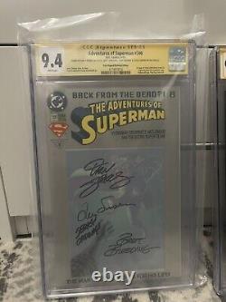 Aventures De Superman 500 Cgc (9.4 Et 9.8) Série Signature