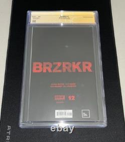 BRZRKR #12 CGC Signature Series 9.8 Signé par Takashi Okazaki AP Artist Proof