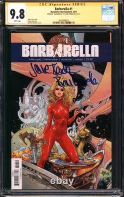 Barbarella (2017 Dynamite) # 1 CGC Signature Series CGC 9.8 Signé et dédicacé