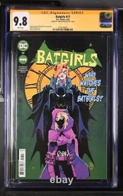 Batgirls #17 DC Comics CGC Signature Series 9.8 NM/MINT Signé par Robbi Rodriguez