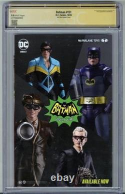 Batman #151 CGC 9.8 SS signé Gabriele Dell'Otto, couverture variante du 85e anniversaire