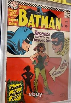 Batman #181 Cgc 8.0 Série Signature Joe Giella 1ère App Poison Ivy DC Infantino