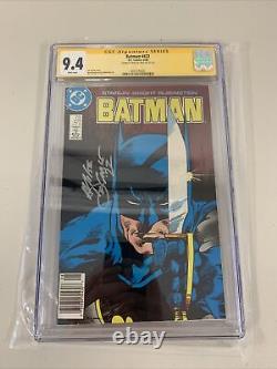Batman #422 1988 Cgc Nm 9,4 Pages Blanches Série Signature Mike De Carlo