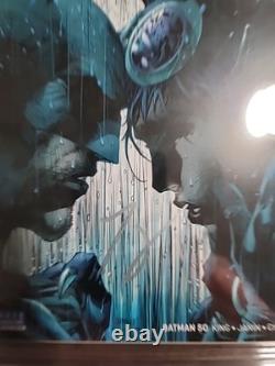 Batman #50 Variante Lee Signée Par Tom King & Jim Lee Cgc 9.6 Série Signature