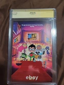 Batman #50 Variante Lee Signée Par Tom King & Jim Lee Cgc 9.6 Série Signature