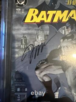Batman #608 CGC Signature Series 9.6 Signé par Jim Lee Hush D. C. Comics