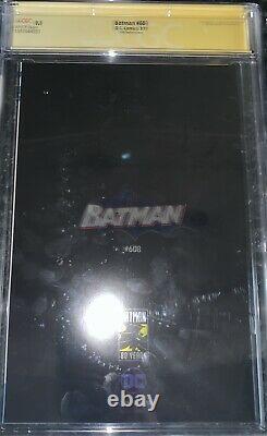 Batman #608 Cgc 9.8 Signature Series Signed By Jim Lee Foil Variante