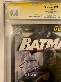 Batman #608 Rrp Retailer Incentive Cgc 9.6 Signature Series Jim Lee Auto Rare