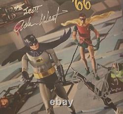 Batman 66 #1 Cgc 9.6 2x Ss Adam West & Burt Ward Robin Signature Signée Série
