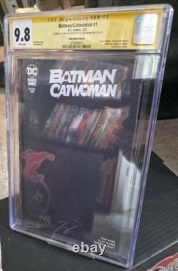Batman/Catwoman #1 CGC 9.8 Signature Series signée King & Mann variante