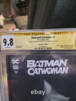 Batman/Catwoman #1 CGC 9.8 Signature Series signée King & Mann variante