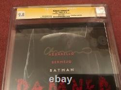 Batman Damned 1 Cgc Signature Series 9.8 Signé Et Esquivé Par Lee Bermejo