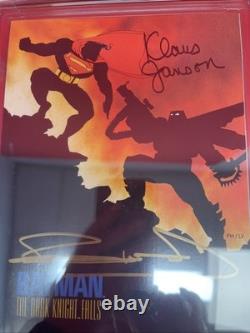 Batman : Le retour du Chevalier noir n°4 CGC 9.2 SS signé Frank Miller Klaus Janson 1986