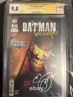 Batman Qui Rit #1 CGC 9.8 Série Signée Comic