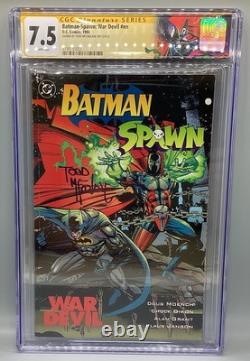 Batman-Spawn Guerre du Diable #nn (1994) DC Comics CGC Signature Series 7.5