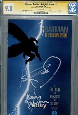 Batman The Dark Knight Returns 1 Cgc 9.8 Ss X2 1ère Impression Miller Janson Superman