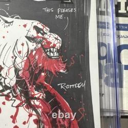 Battle Beast #1 12000 9.8 CGC Signature Series Variante Croquis de Ryan Ottley