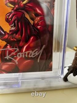 Battle Beast #1 CGC 9.6 SS Ryan Ottley Signé Variante Invincible D