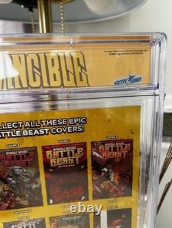 Battle Beast #1 CGC 9.6 SS Ryan Ottley Signé Variante Invincible D