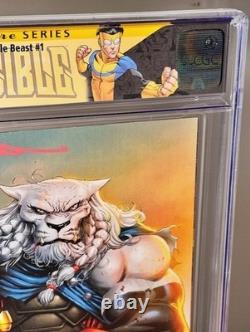 Battle Beast #1 CGC 9.8 Signature Series ? Signé Sajjad Shah Invincible