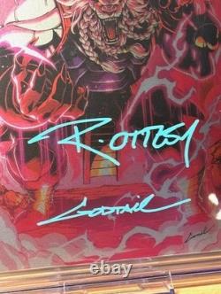 Battle Beast #3 Vierge Foil CGC 9.8 SS Ottley & Godtail Signé Graal