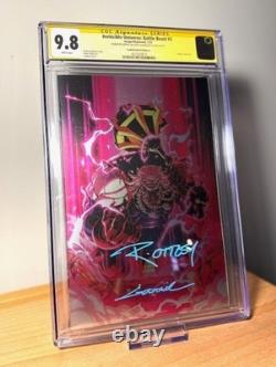 Battle Beast #3 Vierge Foil CGC 9.8 SS Ottley & Godtail Signé Graal