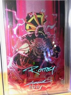 Battle Beast #3 Vierge Foil CGC 9.8 SS Ottley & Godtail Signé Graal