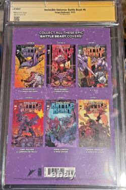 Battle Beast #6 Maria Wolf PCB Hobby Variante couverture Signature Series CGC 9.9