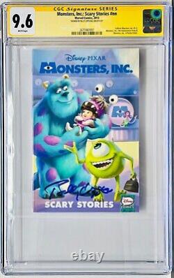 Billy Crystal a signé CGC Signature Series Noté 9.6 Monsters, Inc. Disney Comic