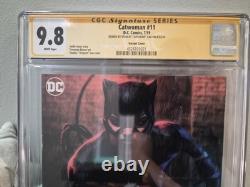 CATWOMAN #11 (2019)? CGC 9.8 SS? Couverture B? Signé Stanley Artgerm Lau