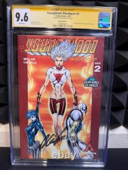 CGC 9.6 SIGNÉ par LIEFELD YOUNGBLOOD Bloodsport n° 2 Bootleg LA WIZARD WORLD 2005