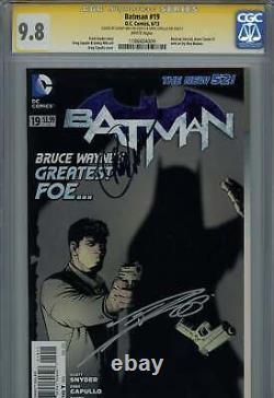 CGC 9.8 Batman DC Comics série de signatures // signé par Danny Miki et Greg Capul