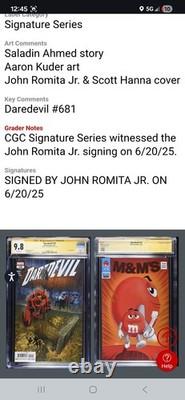 CGC 9.8 (Pages Blanches) Copie de la Série Signature de Daredevil #19